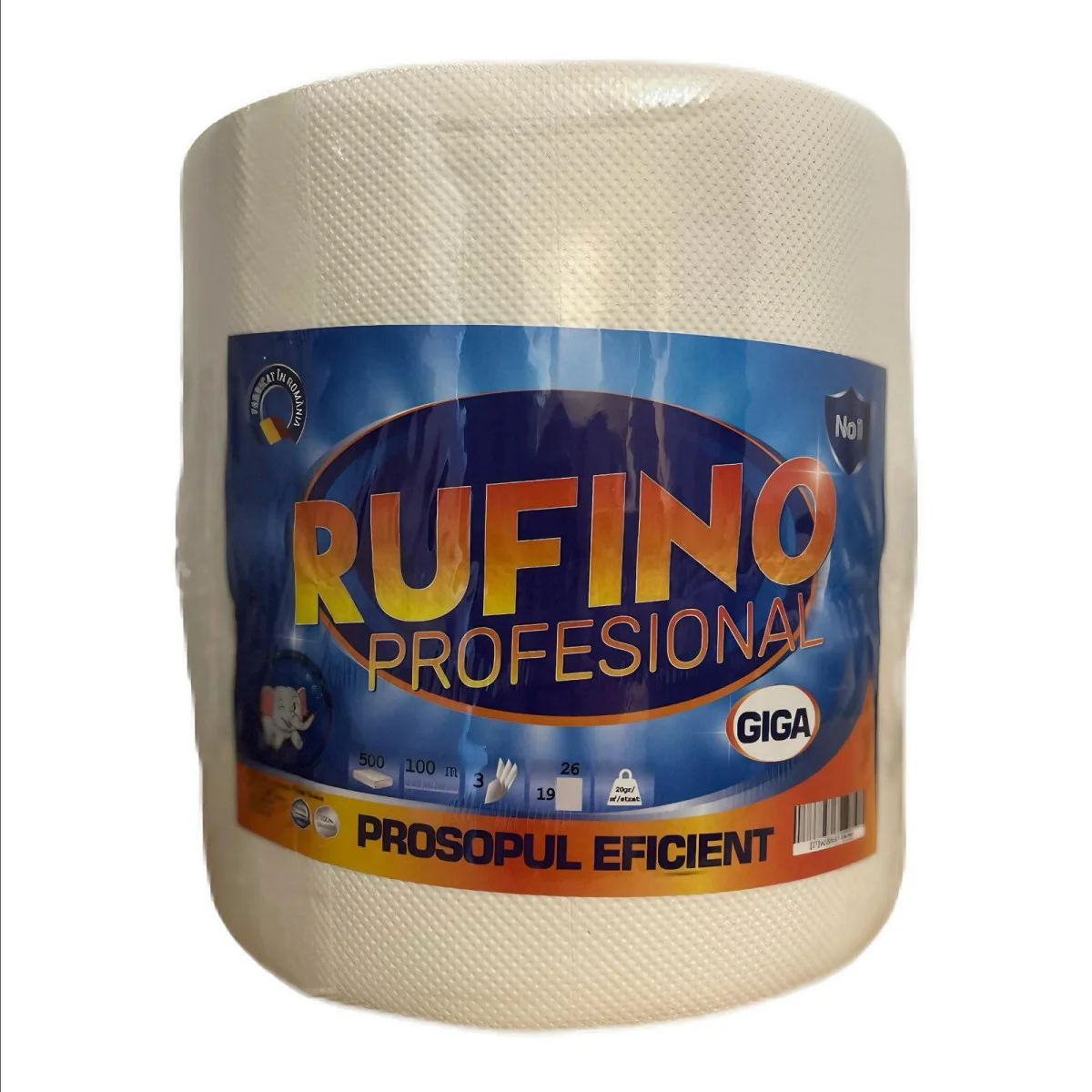 Prosop hartie Rufino 3 straturi – 500 foi super absorbant | Rufino curatenie de incredere